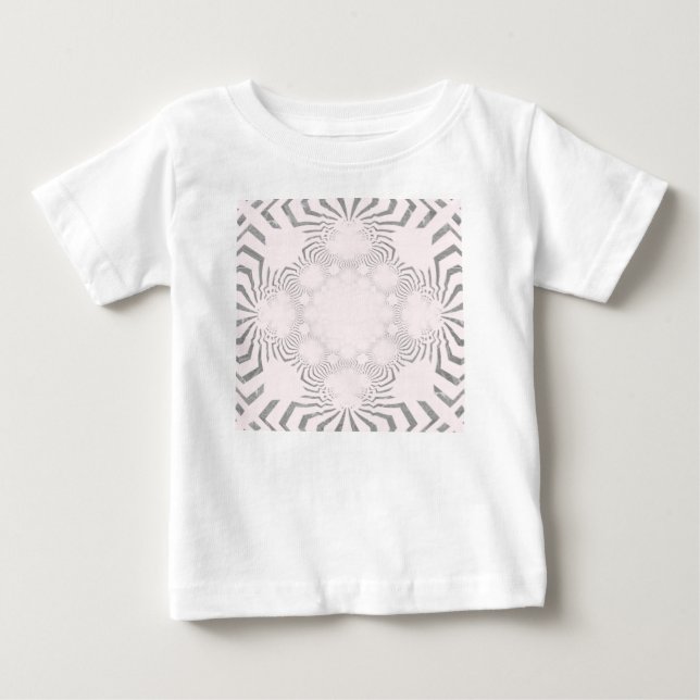 Einfach phantastisches, weiches Muster Baby T-shirt (Vorderseite)