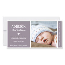 EINFACH PUR | BABY GIRL GEBURT ANKÜNDIGUNG