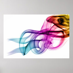Einfach Rauch Poster