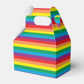 Einfach Regenbogenmuster Geschenkschachtel