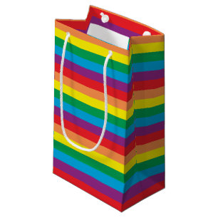 Einfach Regenbogenmuster Kleine Geschenktüte