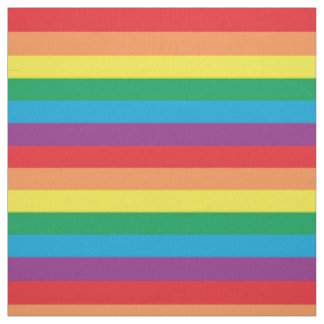 Einfach Regenbogenmuster Stoff