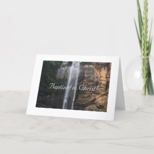 Einfach rein und Christlich, in Christus getauft,  Karte