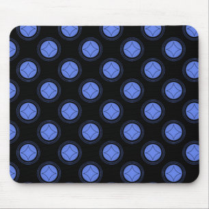 Einfach Riveting Mousepad, blau Mousepad
