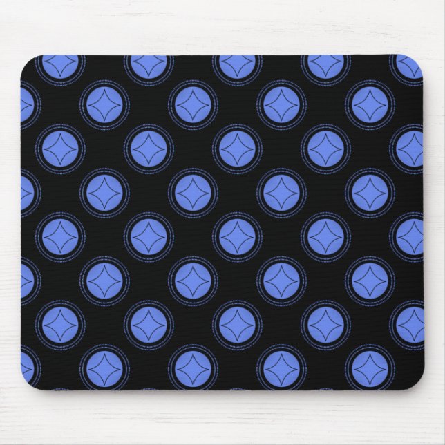 Einfach Riveting Mousepad, blau Mousepad (Vorne)