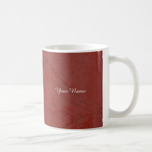 Einfach Rot Kaffeetasse