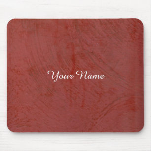 Einfach Rot Mousepad