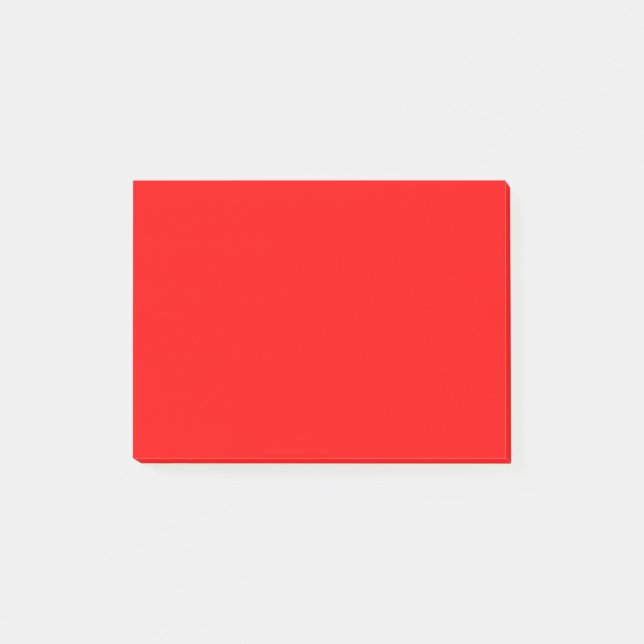 Einfach rot post-it klebezettel (Vorderseite)
