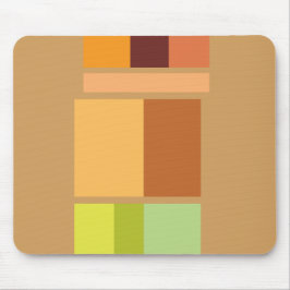 Einfach sauber, modern minimalistisch mousepad