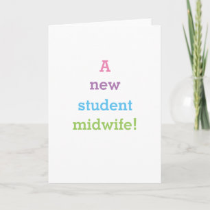 Einfach Schlicht - Eine New Student Midfrau! Karte