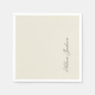 Einfach Schlicht Minimalistisch Elegant Modern Pas Serviette