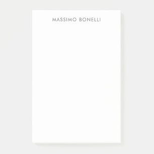 Einfach schlicht modern elegant post-it klebezettel