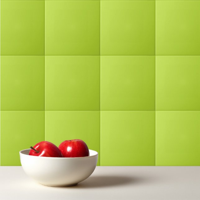 Einfach schlichte Vollfarbe, hellgrün Limon Fliese (Von Creator hochgeladen)