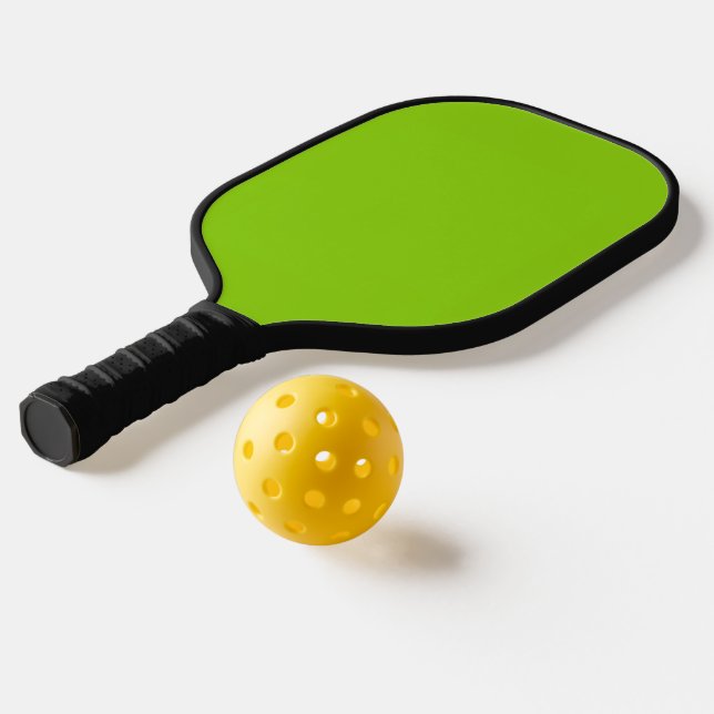 Einfach schlichtes Grün Pickleball Schläger (Ablage2  )