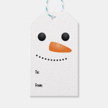 Einfach Schneemann von