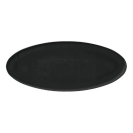 Einfach schwarze Solid-Farbe anpassen Namenschild