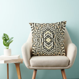 Einfach Sepia Gemustert Cushion Kissen
