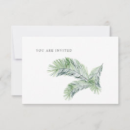 Einfach sind Sie eingeladen Tropical Wedding Websi Einladung