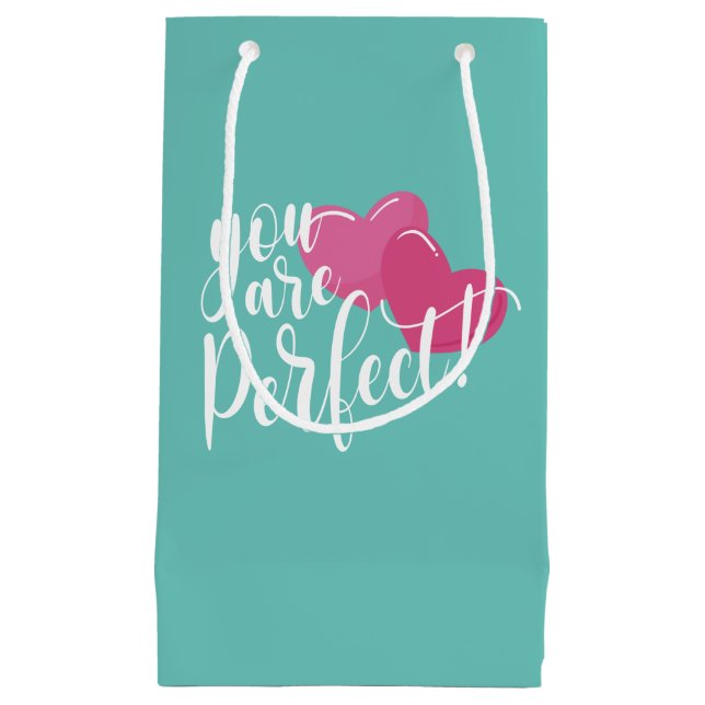 Einfach sind Sie perfekt Valentine | Geschenktüte (Vorderseite)