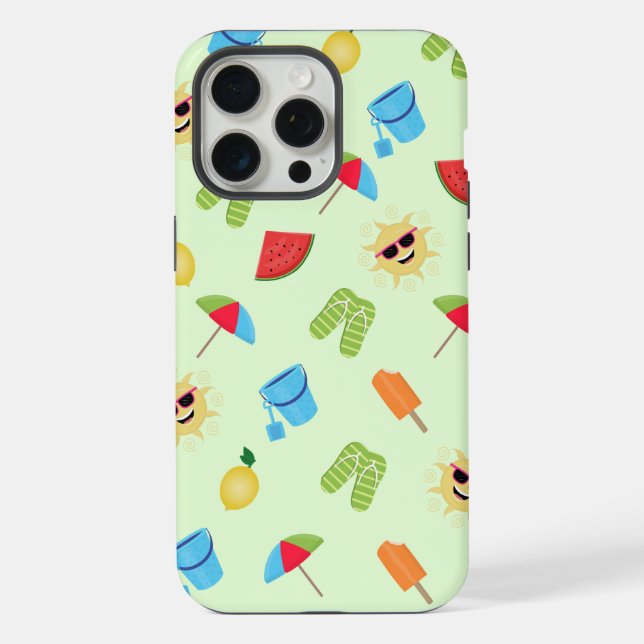 Einfach Sommer iPhone 15 Pro Max Hülle (Rückseite)