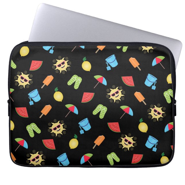 Einfach Sommer Laptopschutzhülle (Vorderseite)