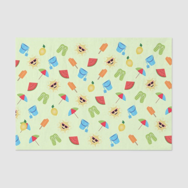 Einfach Sommer Seidenpapier (Vorderseite)