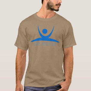 Einfach Spalten Abstrakter Hanuman Asana Stil Stre T-Shirt