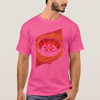 Einfach Stahl Pan eine Idee für Stahlband ein Cool T-Shirt
