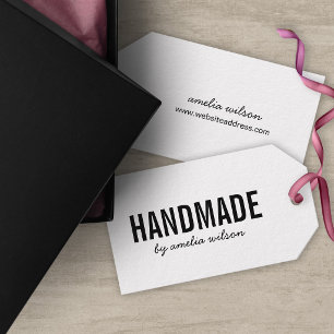 Einfach Stilvoll Handgemacht Geschenkanhänger