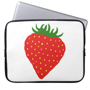 Einfach Strawberry angepasster Laptop-Ärmel Laptopschutzhülle