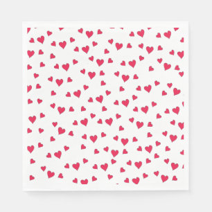 Einfach Stylisch Cute Whimsical Trendy Herzen Serviette
