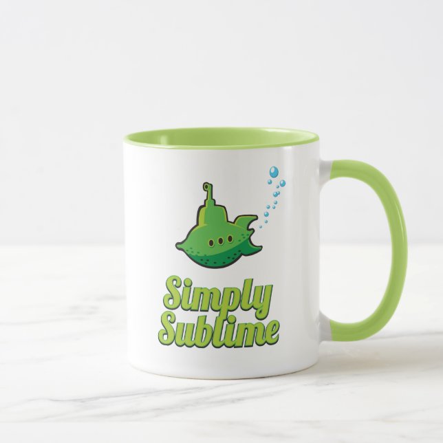 Einfach Sublime. Tasse (Rechts)