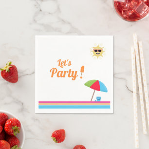 Einfach Summer Paper Napkin Serviette