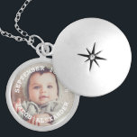 Einfach Sweet Baby Foto Versilberte Kette<br><div class="desc">Schönes personalisiertes Foto-Design perfekt für den Muttertag,  Abschlüsse,  Hochzeiten,  Geburtstage,  und vieles mehr.</div>