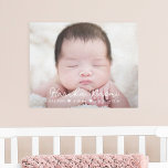 Einfach Sweet Baby Kinderzimmer Wrapped Canvas Art Leinwanddruck<br><div class="desc">Die personalisierte Wanddekoration sorgt für wertvolle Momente. Macht ein großartiges Geschenk! Entworfen von Berry Berry Sweet. Besuchen Sie unsere Website unter berryberrysweet.com ,  um mehr über uns und unsere kompletten Produktlinien zu erfahren.</div>