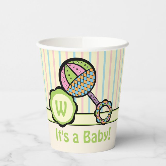 Einfach Sweet Rattle Paper Cup Pappbecher (Links)