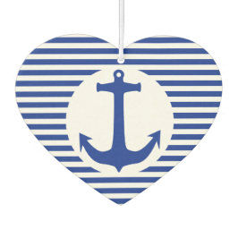 Einfach Symbole - ANCHOR & STRIPES + Ihre Ideen Autolufterfrischer