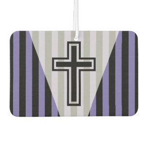 Einfach Symbole - CHRISTLICHER CROSS + Ihre Ideen Autolufterfrischer
