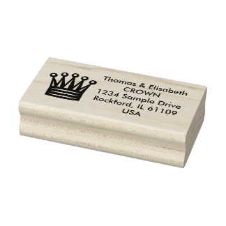 Einfach Symbole / Symbole - KRONE + Ideen Gummistempel