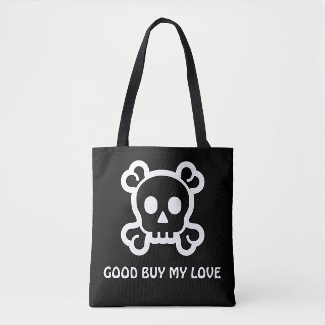 Einfach Symbole / Symbole - SKULL & BONES + Ideen Tasche (Vorderseite)