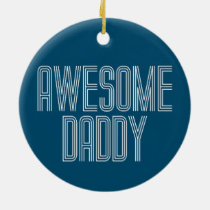Einfach toller Daddy Vatertag   Ornament