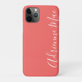 Einfach trendy Personalisiert Coral Case-Mate iPhone Hülle