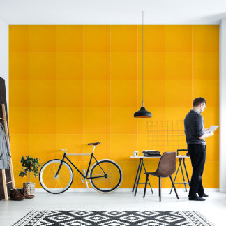 Einfach Turmeric Orange Tapete