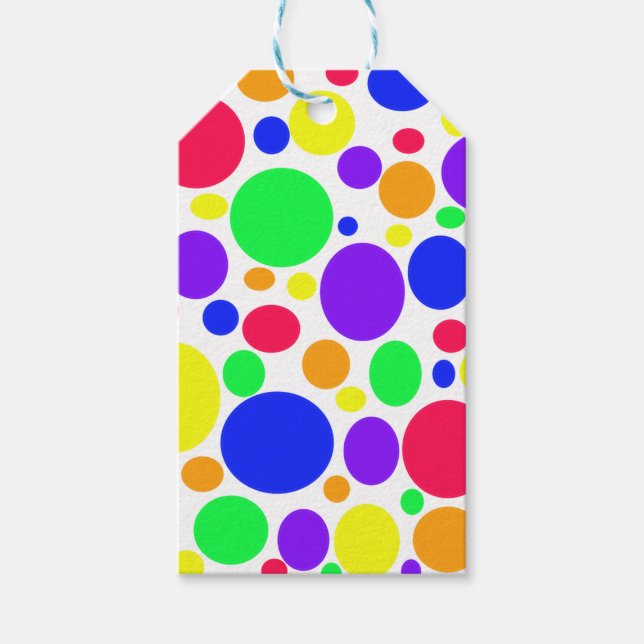 Einfach umwerfende SPOTS Geschenkanhänger (Vorderseite)