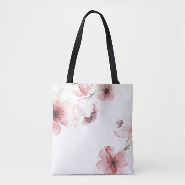 Einfach und dennoch elegant Kirschblosso| Gesamtbe Tasche (Vorderseite)