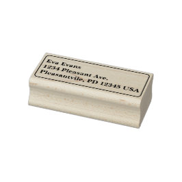 Einfach und elegant gummistempel