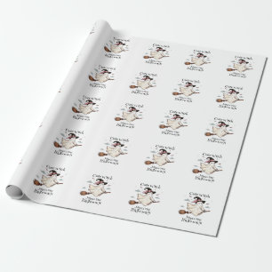 Einfach und elegant Niedlich Hexe erstes Halloween Geschenkpapier