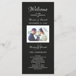 Einfach und elegant: Schwarze Linse mit Monogramm Programm