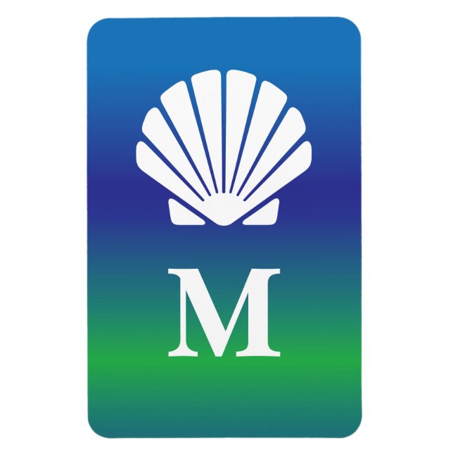 Einfach- und Muschel-Kreuzfahrtschiffstür Magnet (Vertikal)