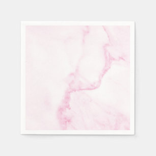 Einfach und perfekt rosa Marmor Napkin Serviette